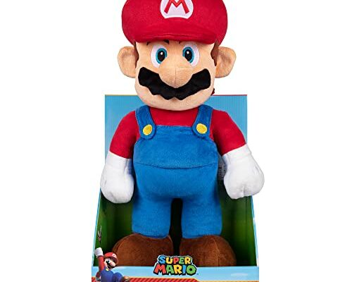 Peluche Mario géante 50 cm