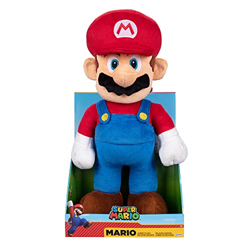 Peluche Mario géante 50 cm