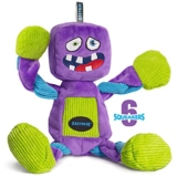 EASTBLUE Monster Dog Squeaky Toys : Mignon Jouet ¡§¡è Macher interactif en Peluche pour Chiot avec 6 couineurs pour Petit | Race Moyenne